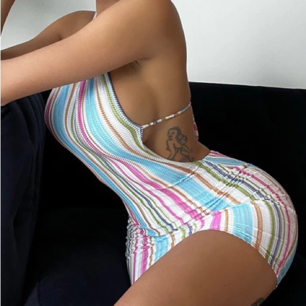 NWT See You Next Summer Mesh Dress